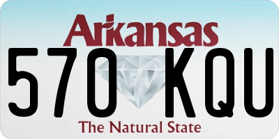 AR license plate 570KQU