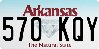 AR license plate 570KQY