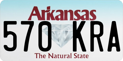 AR license plate 570KRA