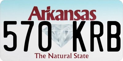 AR license plate 570KRB