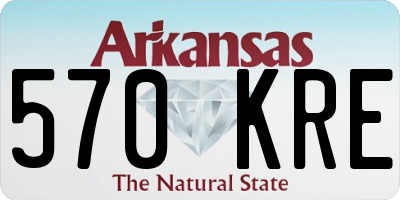 AR license plate 570KRE