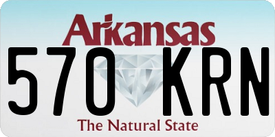AR license plate 570KRN