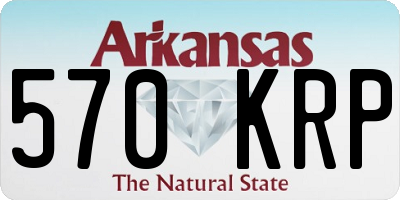 AR license plate 570KRP