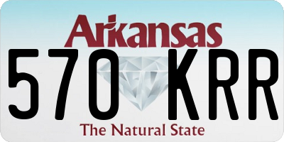 AR license plate 570KRR