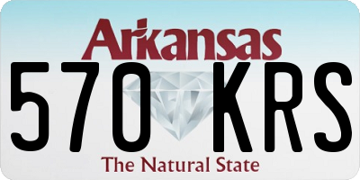 AR license plate 570KRS