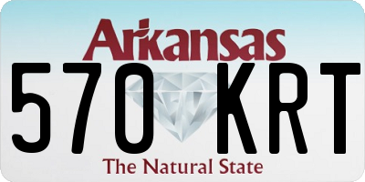 AR license plate 570KRT