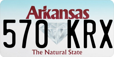 AR license plate 570KRX