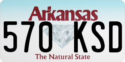 AR license plate 570KSD