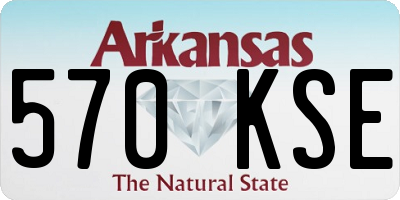AR license plate 570KSE