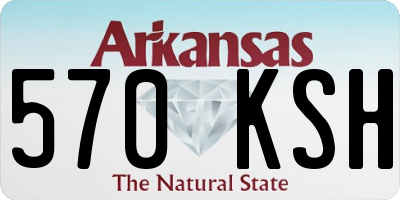 AR license plate 570KSH