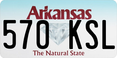 AR license plate 570KSL