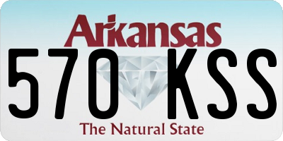 AR license plate 570KSS