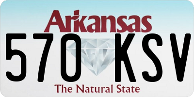 AR license plate 570KSV