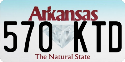 AR license plate 570KTD