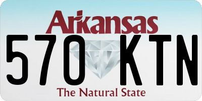 AR license plate 570KTN