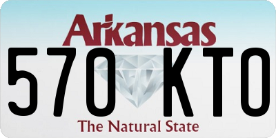 AR license plate 570KTO