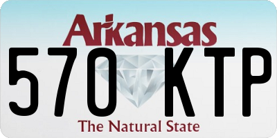 AR license plate 570KTP