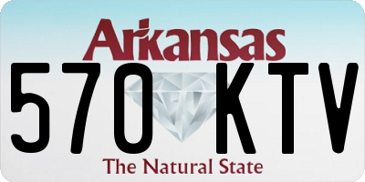 AR license plate 570KTV