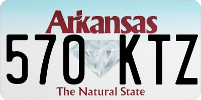 AR license plate 570KTZ