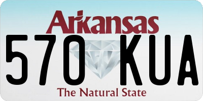 AR license plate 570KUA