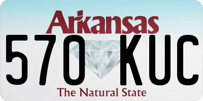 AR license plate 570KUC