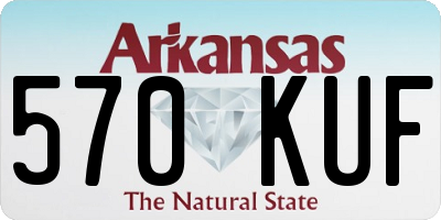 AR license plate 570KUF