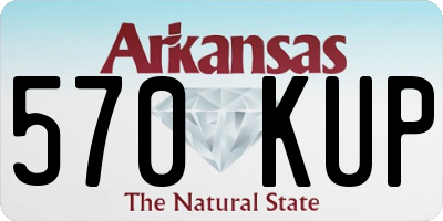 AR license plate 570KUP