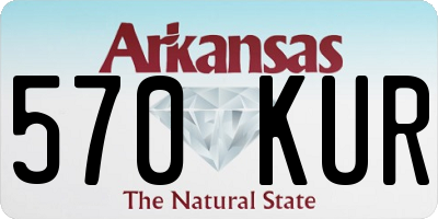 AR license plate 570KUR