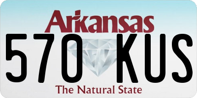 AR license plate 570KUS