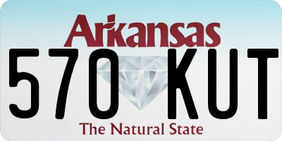 AR license plate 570KUT