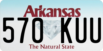 AR license plate 570KUU