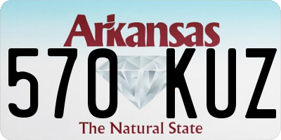 AR license plate 570KUZ