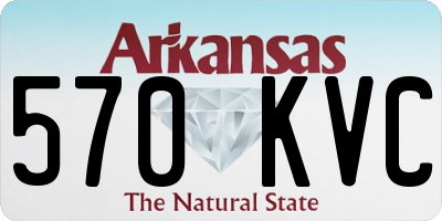 AR license plate 570KVC