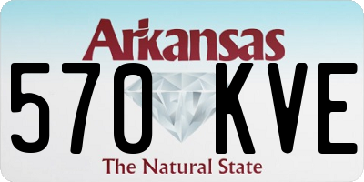 AR license plate 570KVE