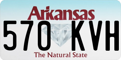 AR license plate 570KVH