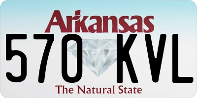 AR license plate 570KVL