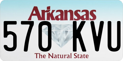 AR license plate 570KVU