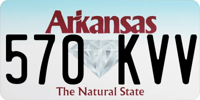 AR license plate 570KVV