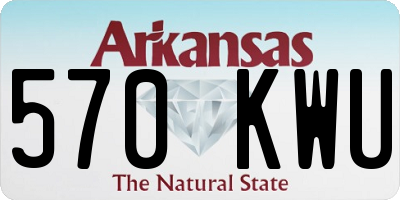 AR license plate 570KWU