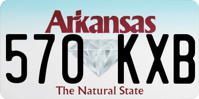 AR license plate 570KXB