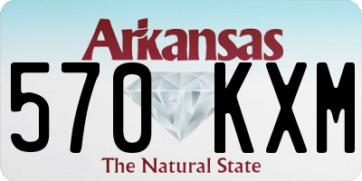 AR license plate 570KXM