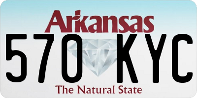AR license plate 570KYC
