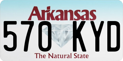 AR license plate 570KYD
