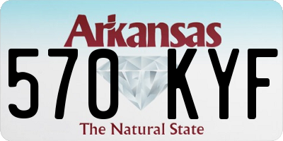 AR license plate 570KYF