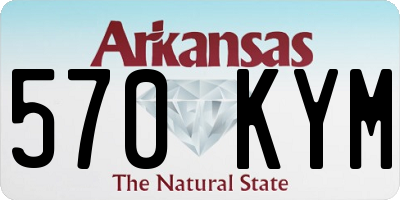 AR license plate 570KYM