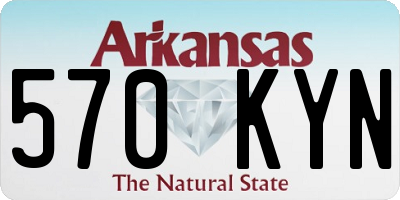 AR license plate 570KYN