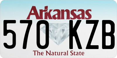 AR license plate 570KZB