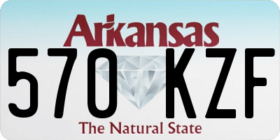 AR license plate 570KZF
