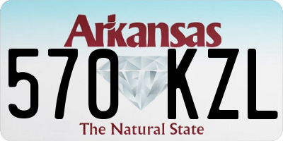 AR license plate 570KZL