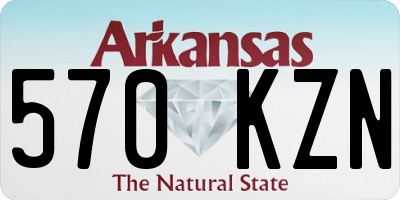 AR license plate 570KZN